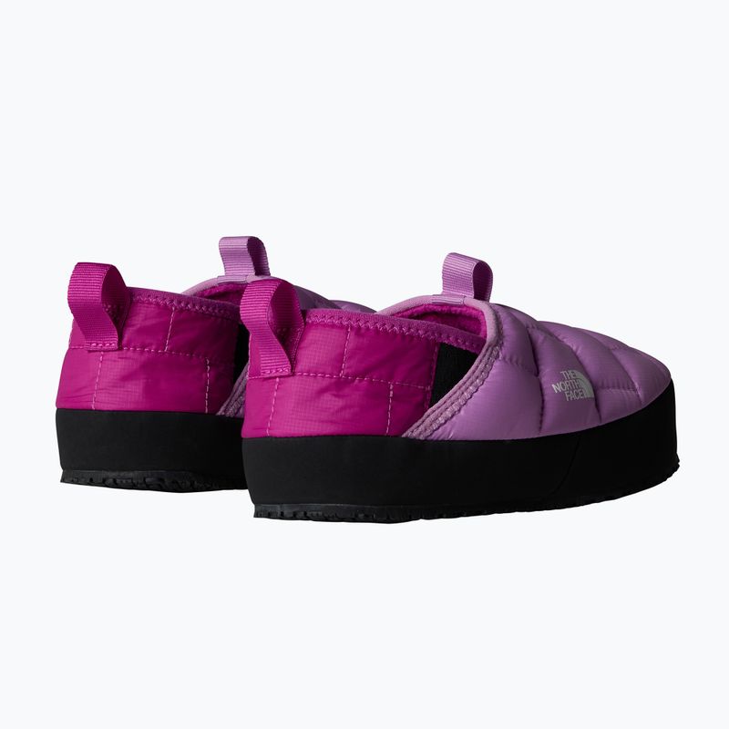 The North Face Youth Thermoball Traction Mule II pantofole per bambini dragonfruit / deep mulber 10