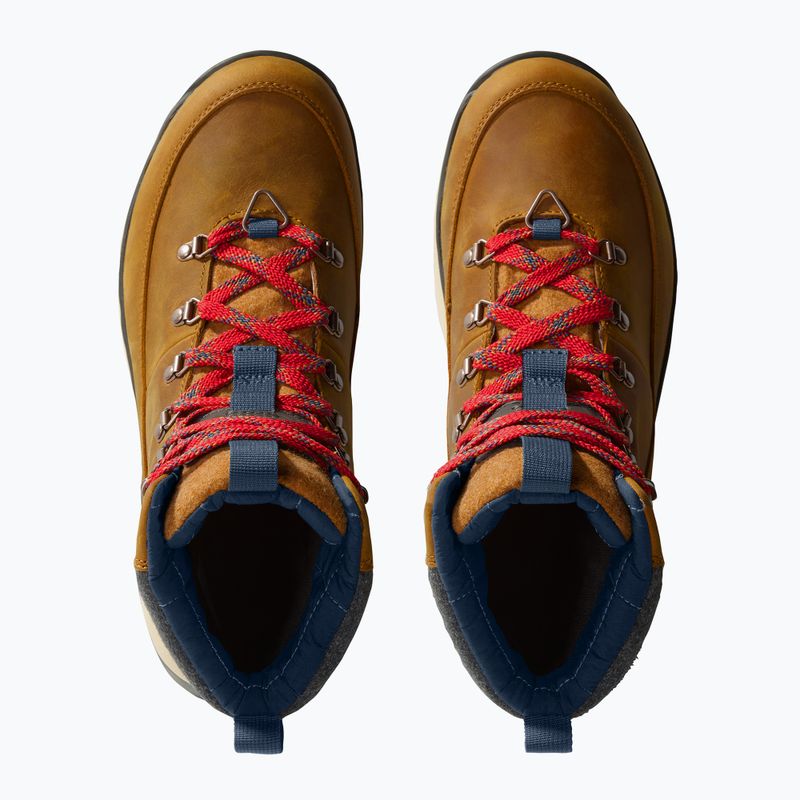 Stivali da neve da uomo The North Face Bergen Leather WP timber tan/red 11