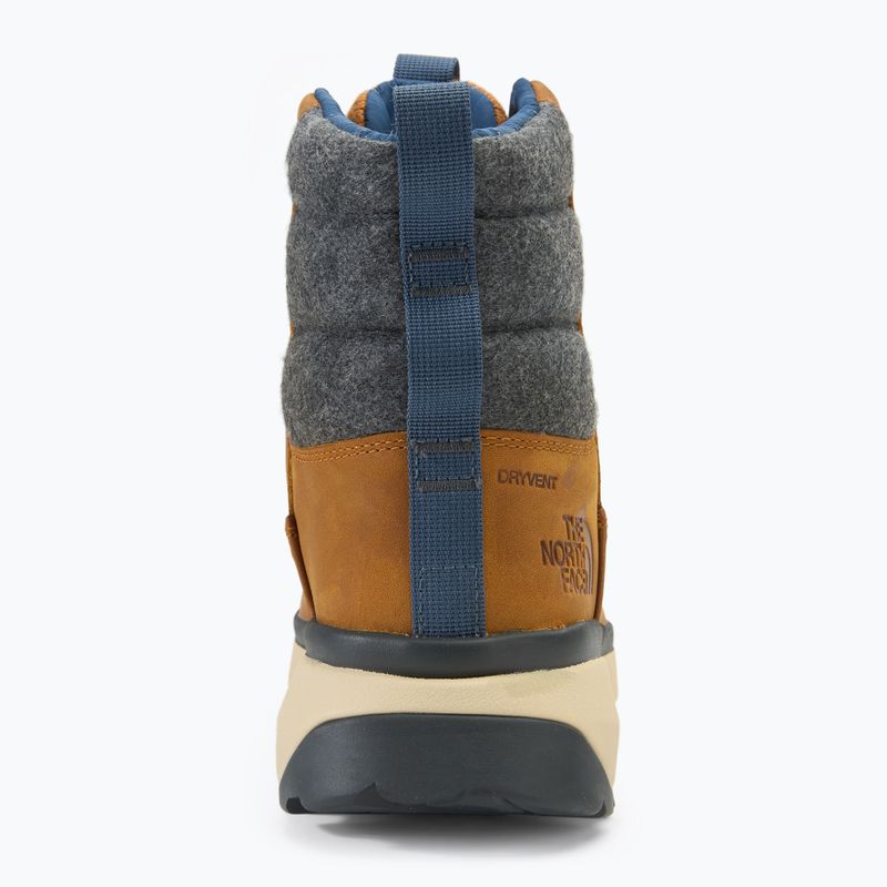 Stivali da neve da uomo The North Face Bergen Leather WP timber tan/red 6
