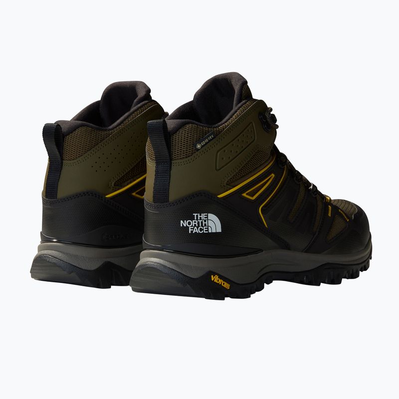 Scarpe da trekking da uomo The North Face Hedgehog Mid Gore-Tex nuovo taupe verde / nero 10