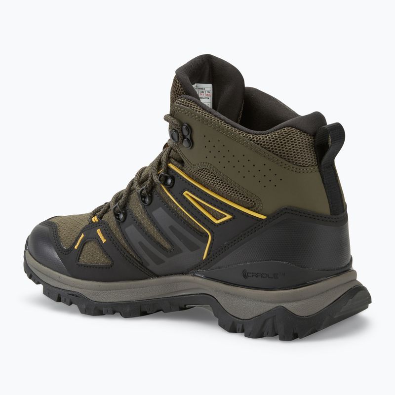 Scarpe da trekking da uomo The North Face Hedgehog Mid Gore-Tex nuovo taupe verde / nero 3