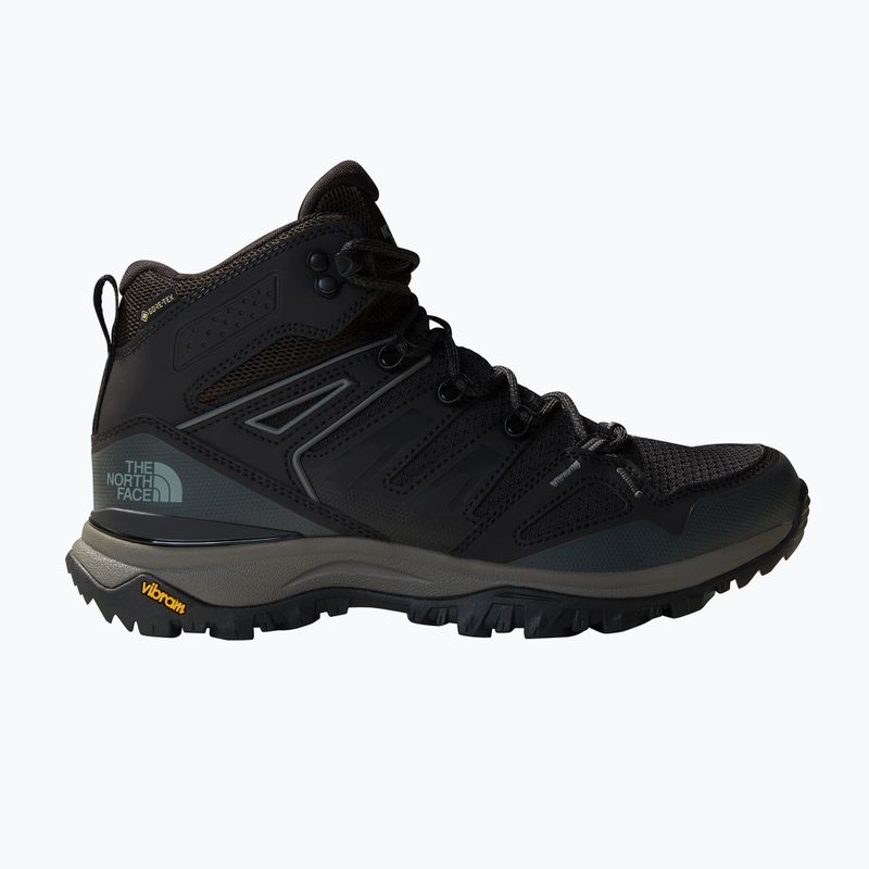 Scarpe da trekking da donna The North Face Hedgehog Mid Gore-Tex nero/grigio asfalto 8