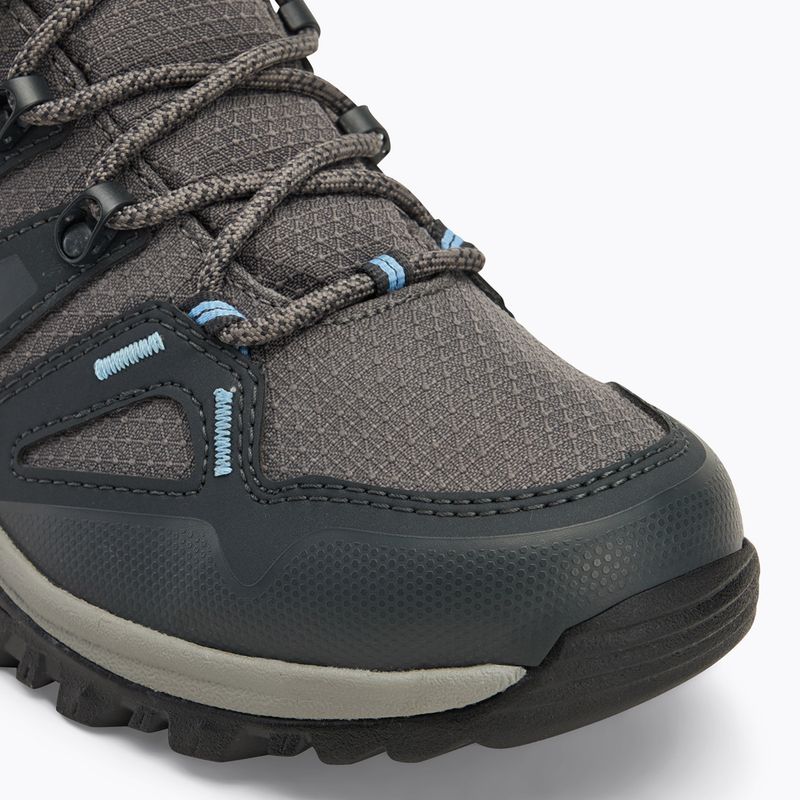 Scarpe da trekking da donna The North Face Hedgehog Mid Gore-Tex perla fumé / grigio asfalto 7