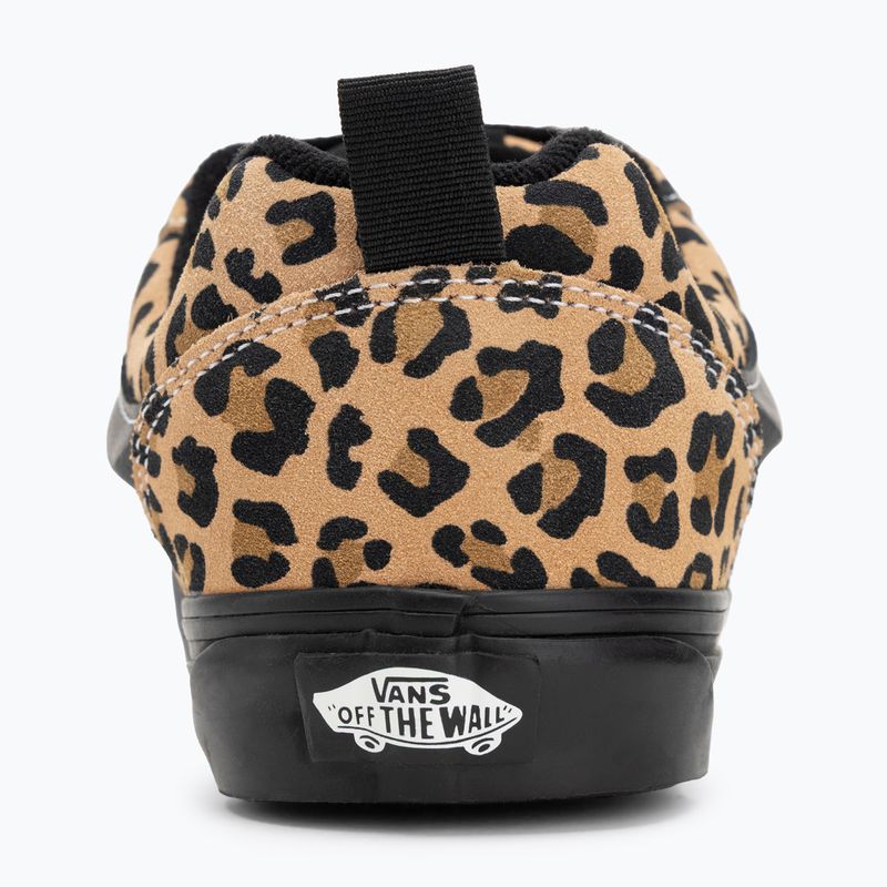 Scarpe Vans Knu Skool leopardate nere 6