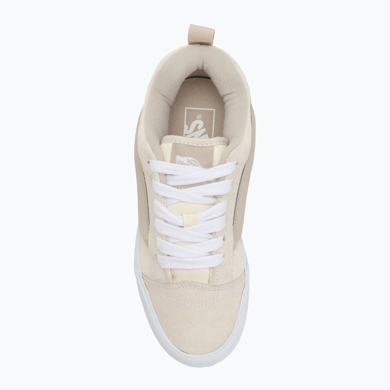 Vans Knu Skool Tri-Tone Block scarpe vintage bianche 5