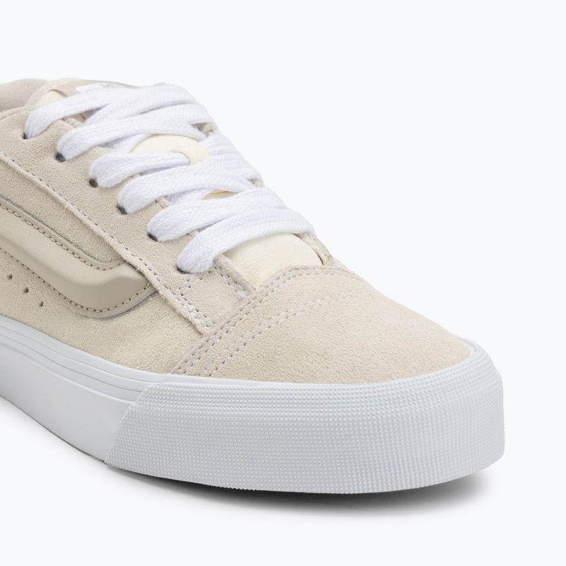 Vans Knu Skool Tri-Tone Block scarpe vintage bianche 7