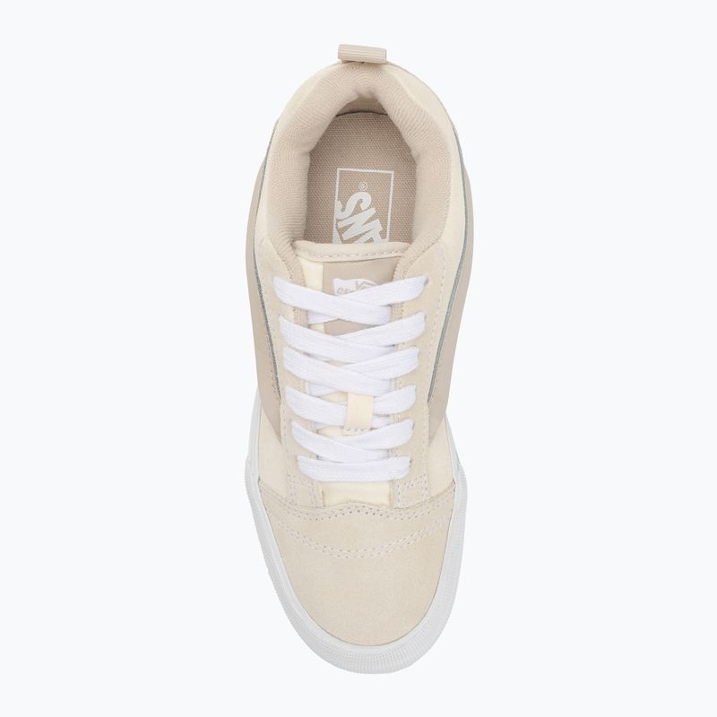 Scarpe Vans Knu Skool Tri-Tone Block VN000D220VW1 bianco vintage 5