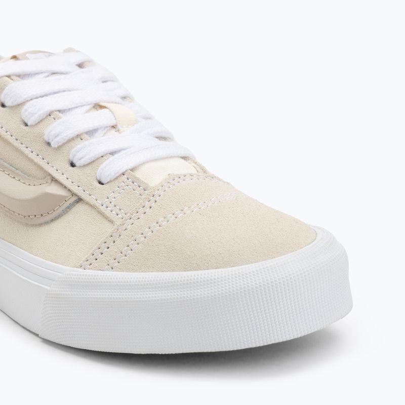 Scarpe Vans Knu Skool Tri-Tone Block VN000D220VW1 bianco vintage 7