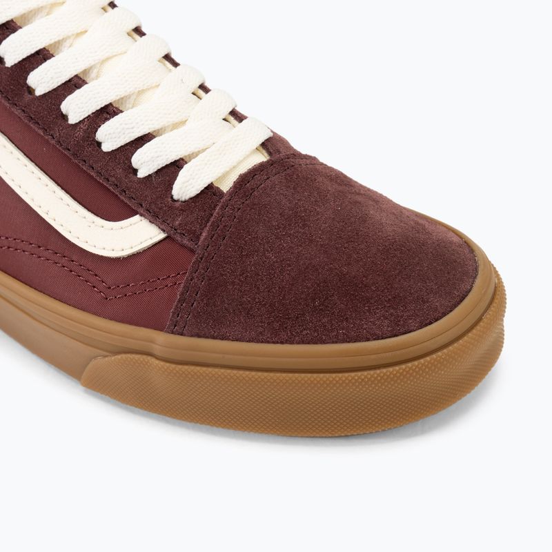 Scarpe Vans Old Skool sportive marrone/gomma 7