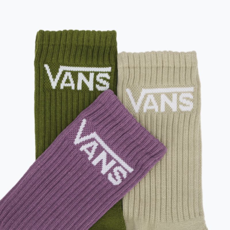 Calzini Vans Classic Crew da uomo 3 paia pesto 6