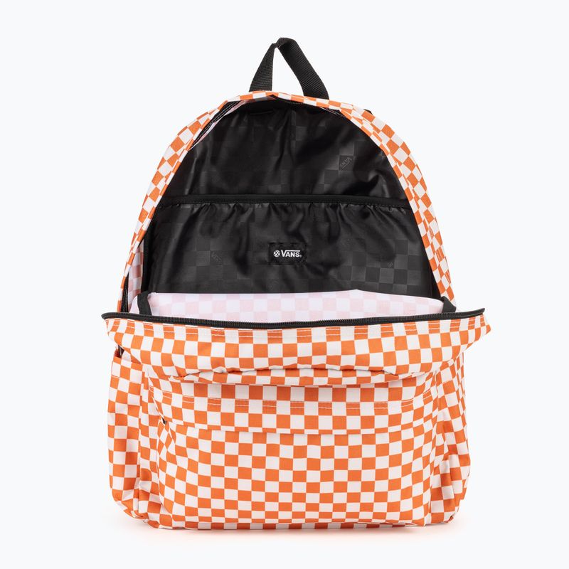 Zaino urbano Vans Old Skool Check 22 l corniola 4