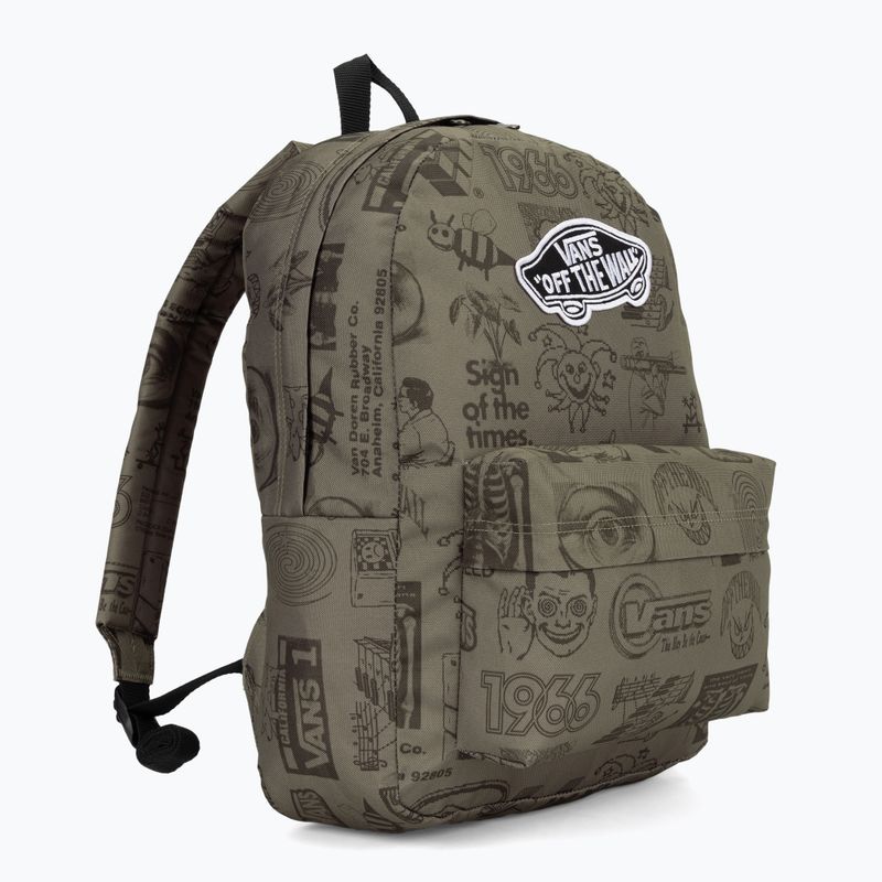 Zaino urbano Vans Old Skool Classic 22 l con cordino elastico 2