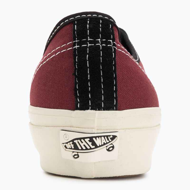 Vans LX Authentic Reissue 44 punta nera/marrone scarpe 6