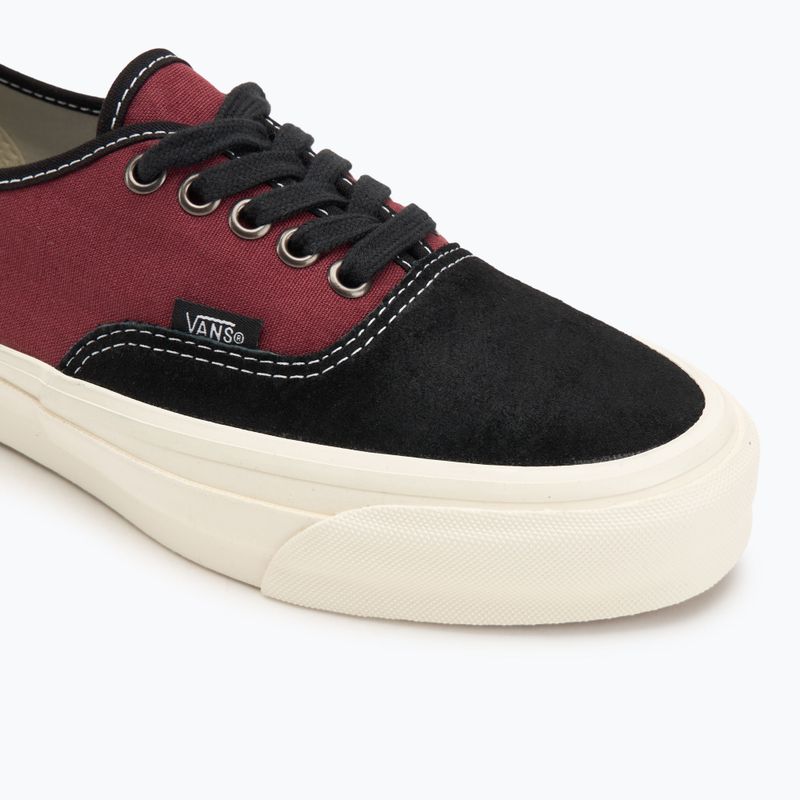 Vans LX Authentic Reissue 44 punta nera/marrone scarpe 7