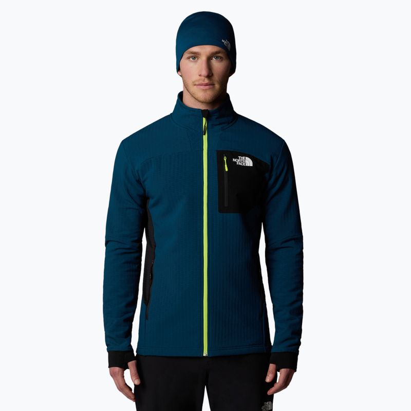 Felpa da uomo The North Face Highball Fleece mezzanotte petrolio/nero