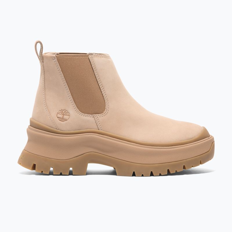 Scarpe Timberland da donna Roxie Lane Mid Chelsea in nabuk beige chiaro 10