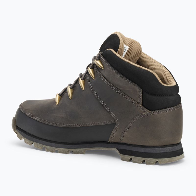 Scarpe Euro Sprint da uomo Timberland grigio medio pieno fiore 3