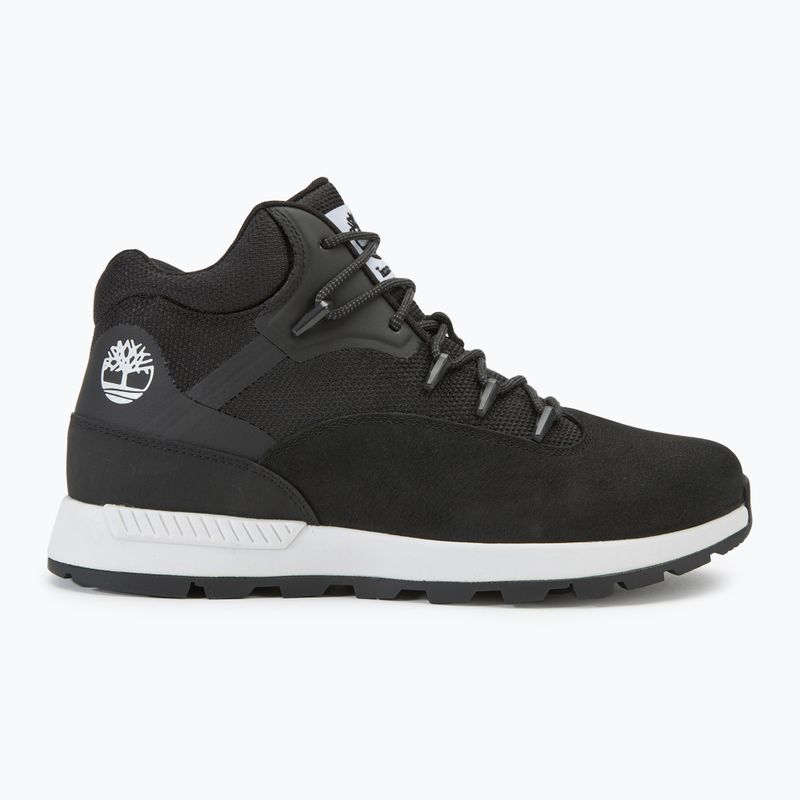 Timberland Sprint Trekker Mid Lace Uomo Scarpe in nabuk nero 2