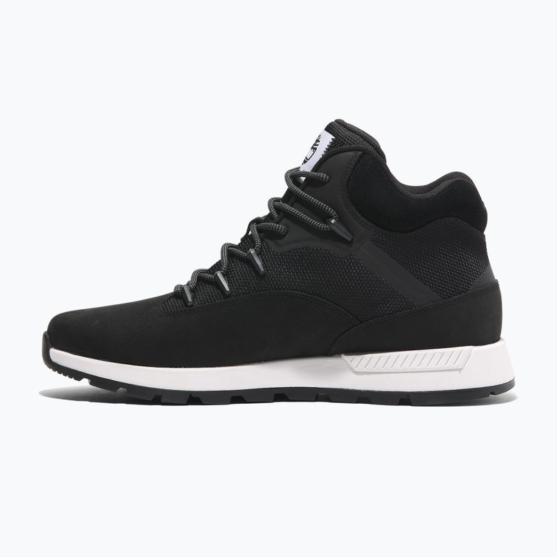 Timberland Sprint Trekker Mid Lace Uomo Scarpe in nabuk nero 11