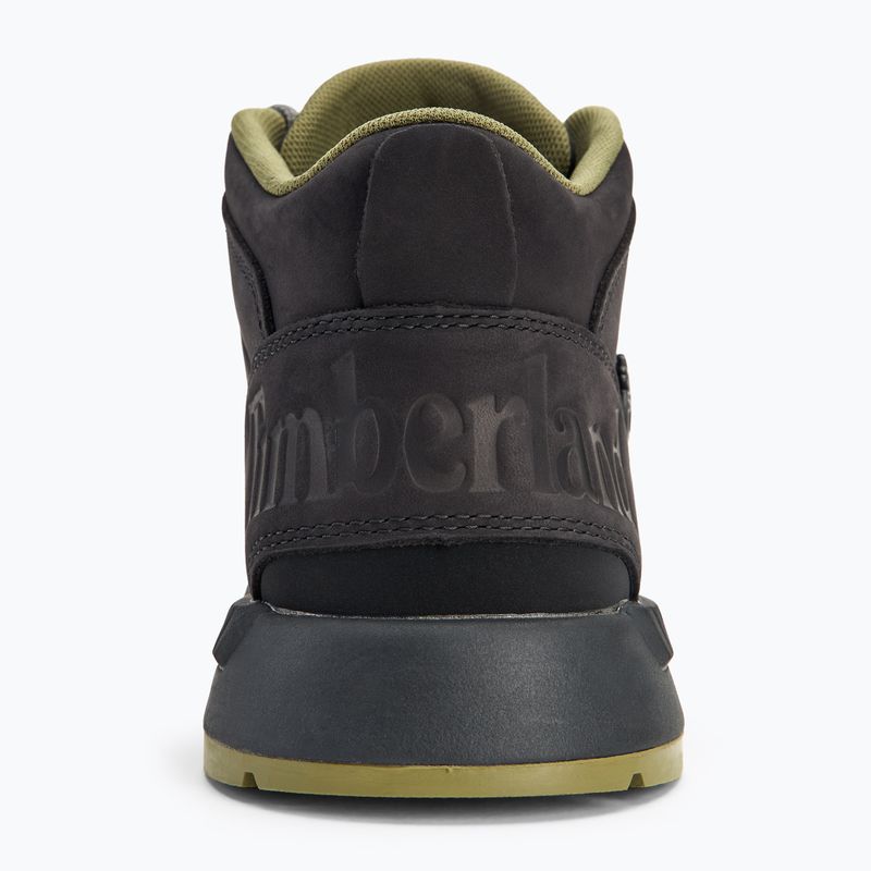 Timberland Sprint Trekker Mid Lace Uomo Scarpe in nabuk nero/verde medico 6