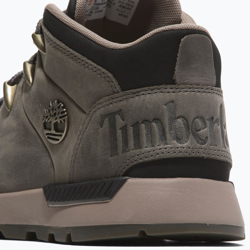 Timberland Sprint Trekker Mid Lace Uomo Scarpe grigio medio pieno fiore 8