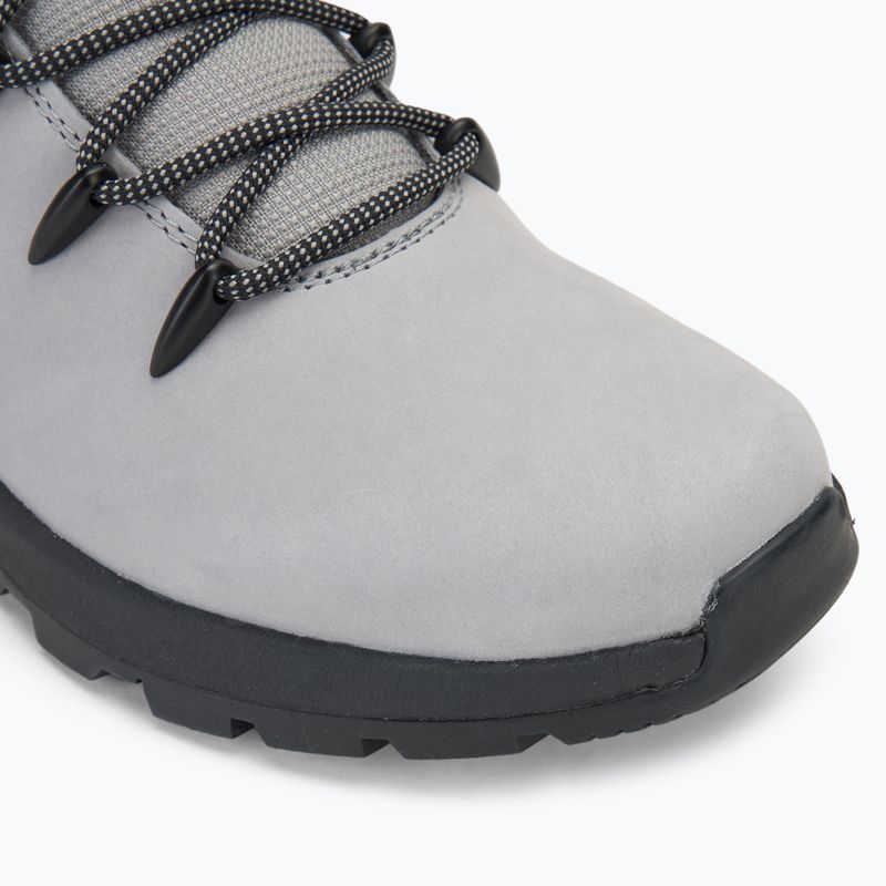 Scarpe Timberland Sprint Trekker Mid Lace da uomo in nabuk grigio chiaro 7