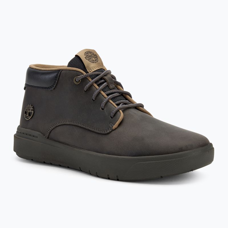 Timberland Seneca Bay Mid scarpe da uomo grigio medio pieno fiore