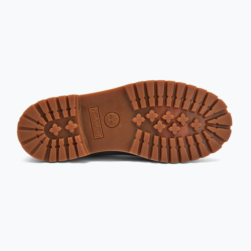 Timberland Premium 6 In Lace scarpe per bambini in nubuck viola scuro 4