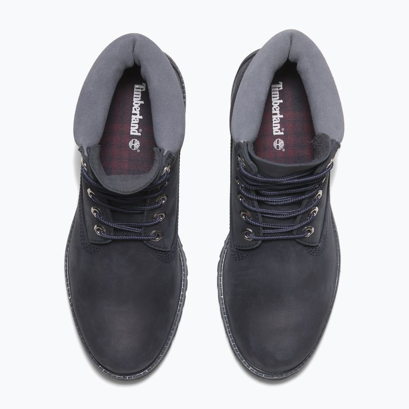 Scarpe Timberland Premium 6 In Lace navy nubuck da uomo 7