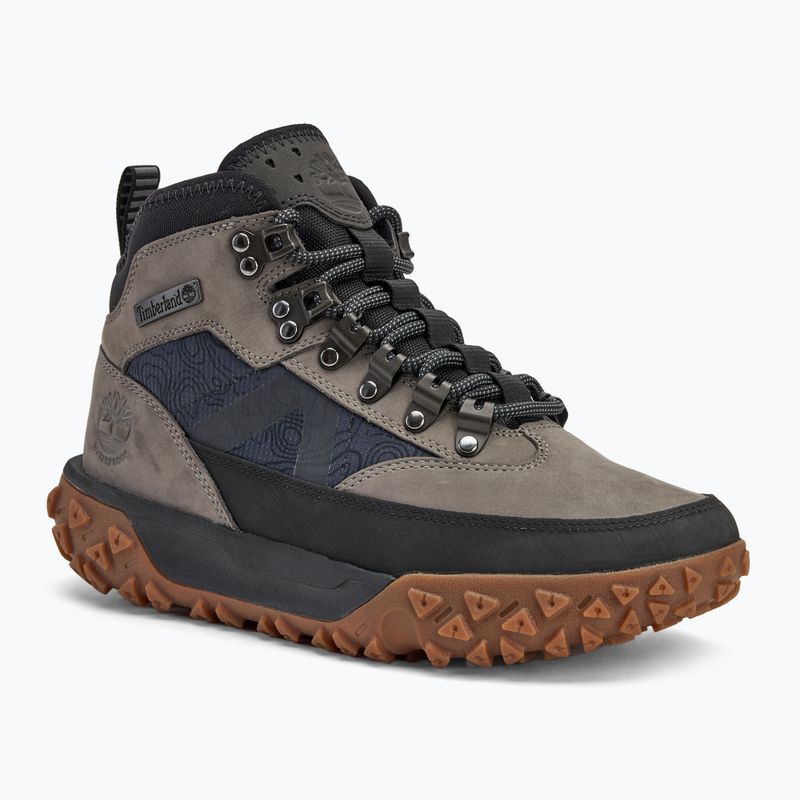 Scarpe Timberland da uomo Greenstride Motion 6 Mid in nabuk grigio medio