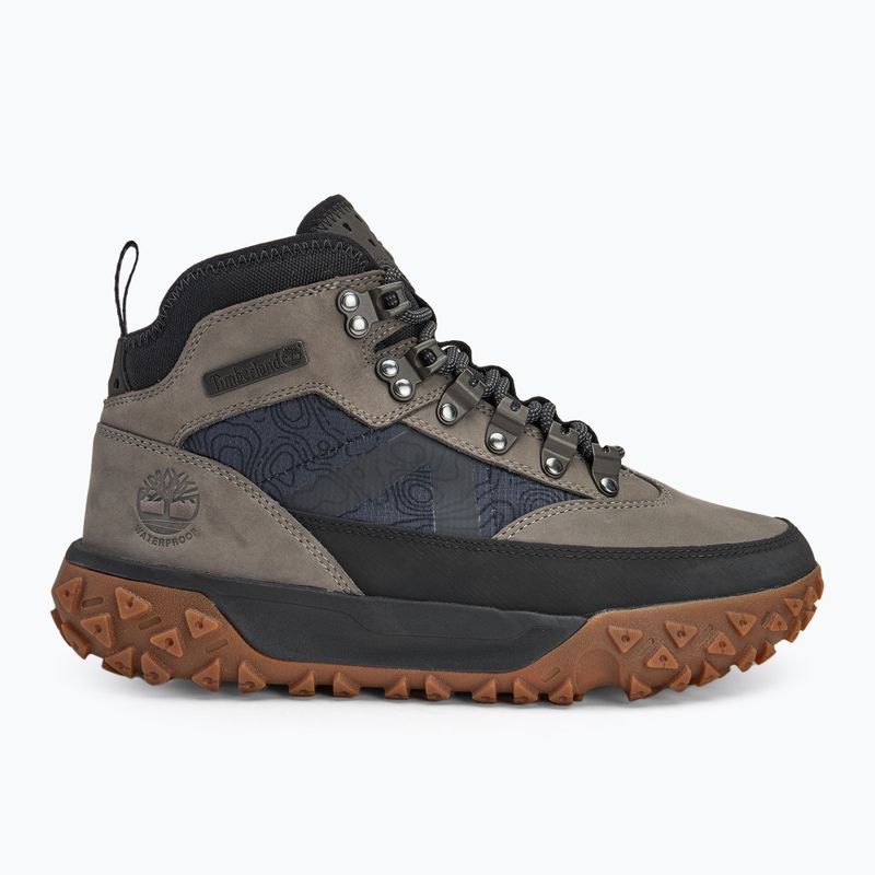 Scarpe Timberland da uomo Greenstride Motion 6 Mid in nabuk grigio medio 2