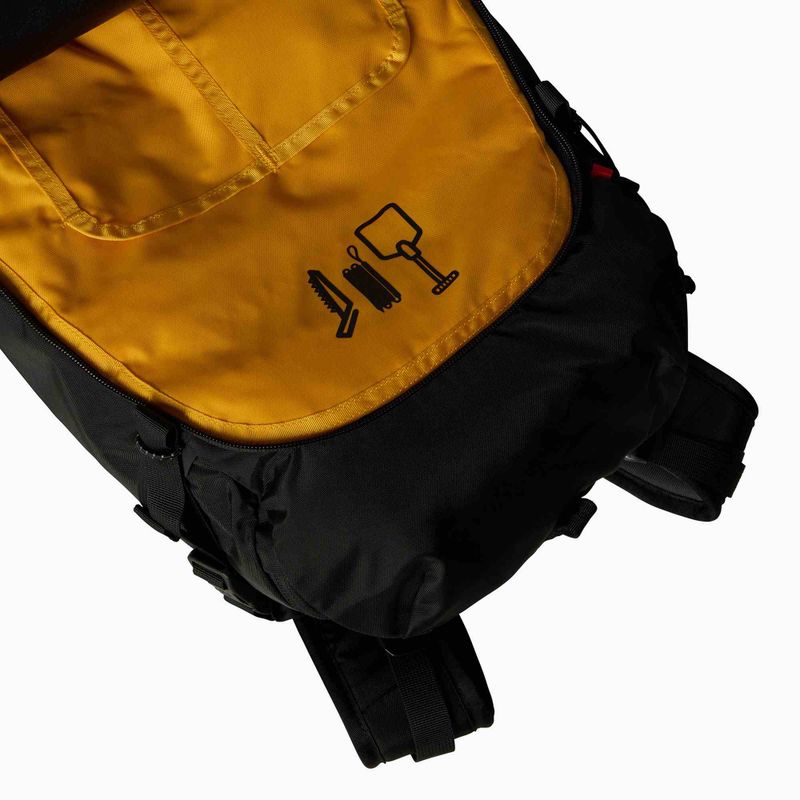 Zaino da paracadutismo da uomo The North Face Snomad 34 l nero/rosso 5