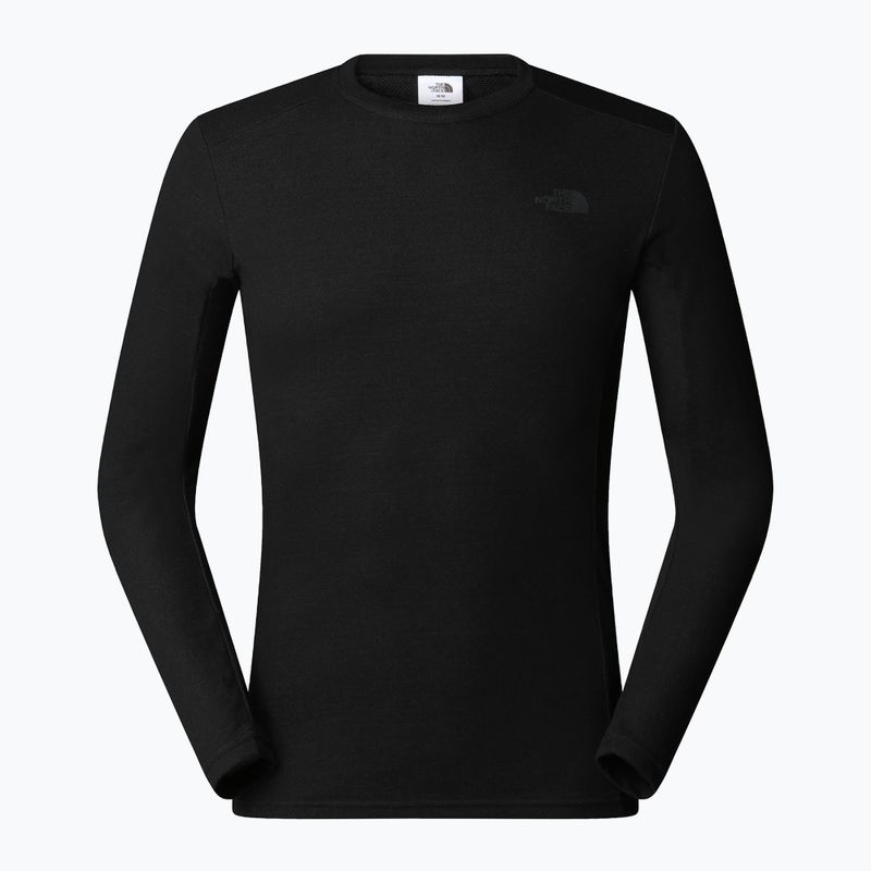 Uomo Maniche lunghe The North Face Easy Crew Neck nero 4