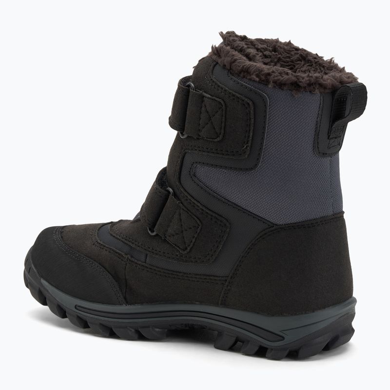 Timberland Chillberg 2-Strap Gore-Tex jet nero stivali da neve per bambini 3