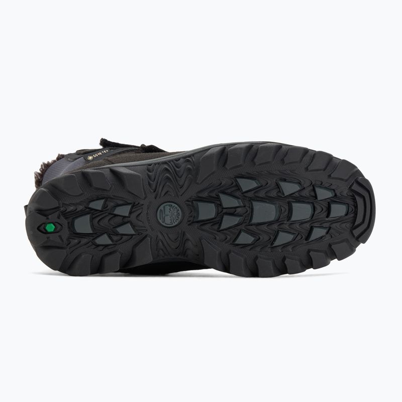 Timberland Chillberg 2-Strap Gore-Tex jet nero stivali da neve per bambini 4