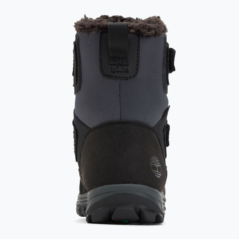Timberland Chillberg 2-Strap Gore-Tex jet nero stivali da neve per bambini 6