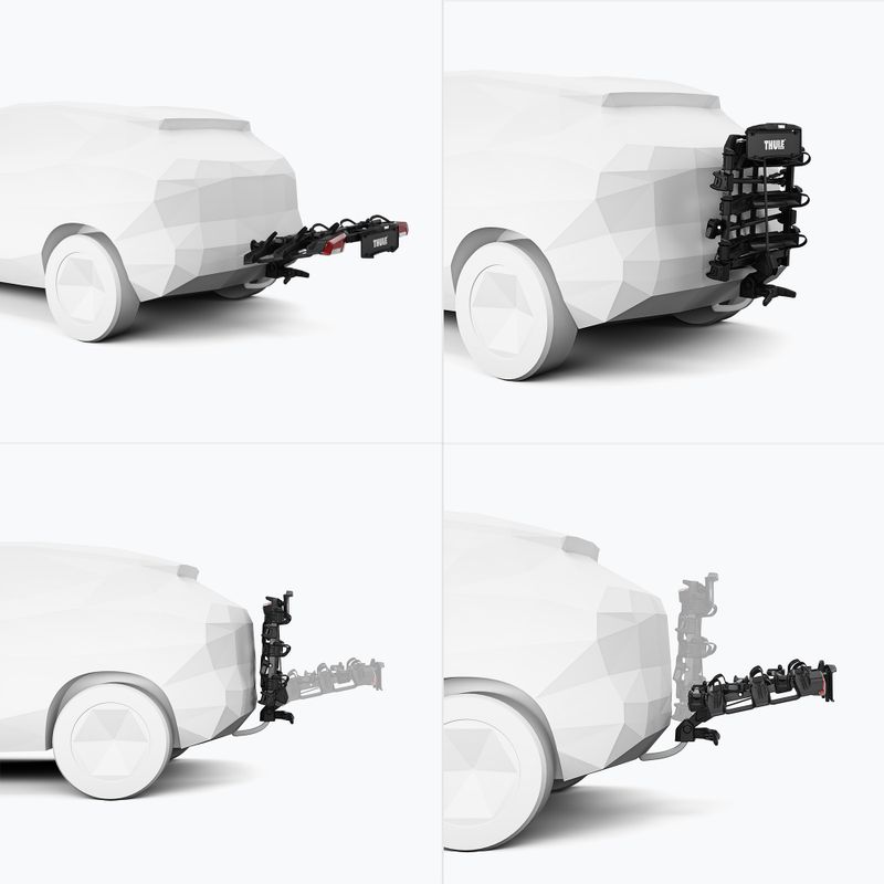 Portapacchi Thule OutPace 3Bike nero 8