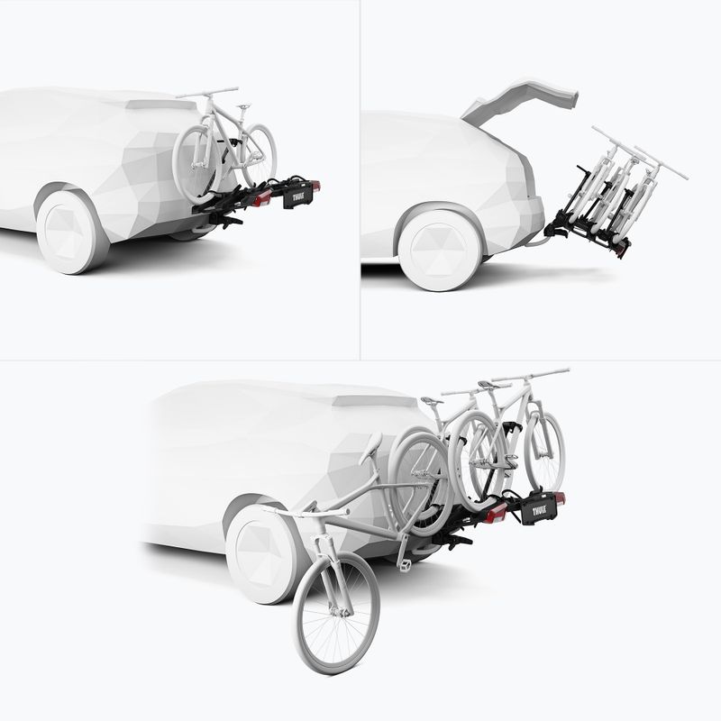 Portapacchi Thule OutPace 3Bike nero 9