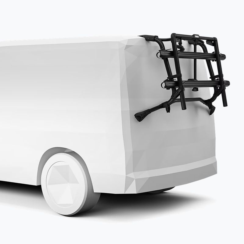 Portabici per portellone posteriore Thule WanderWay 2Bike black 3