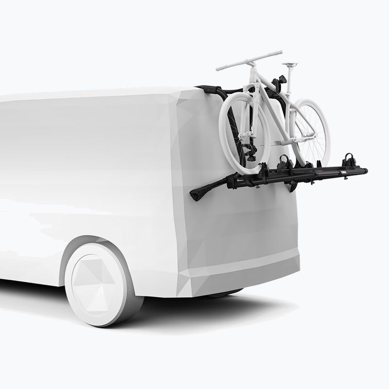 Portabici per portellone posteriore Thule WanderWay 2Bike black 4
