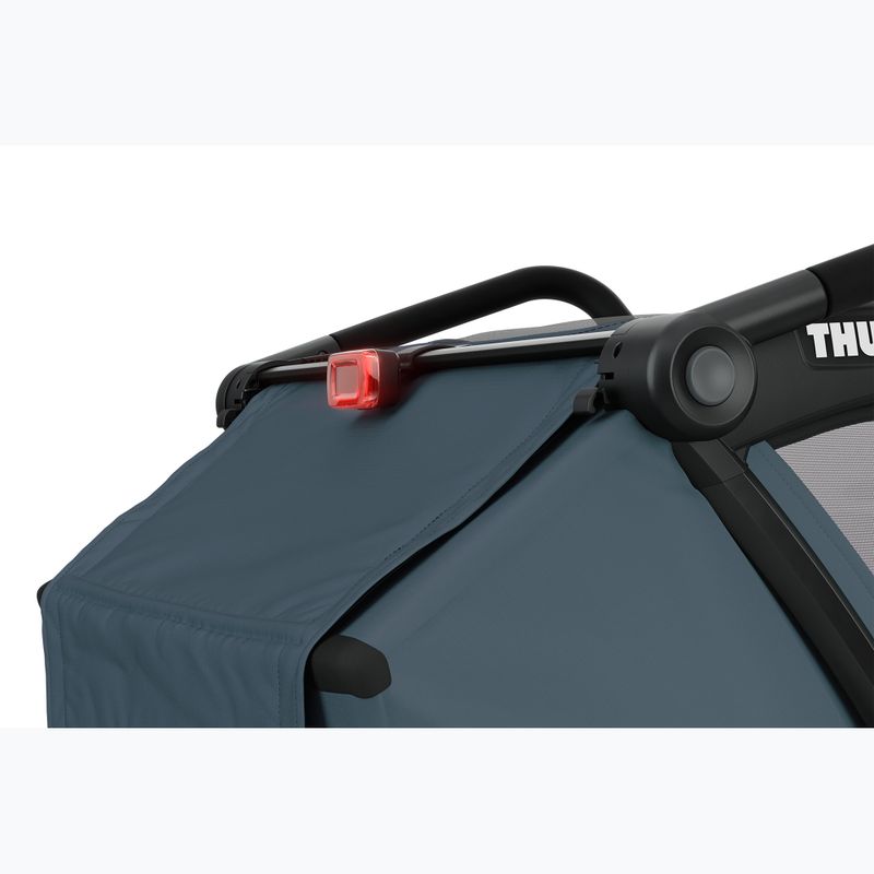 Rimorchio per bicicletta doppio Thule Chariot Cab ardesia scuro 3