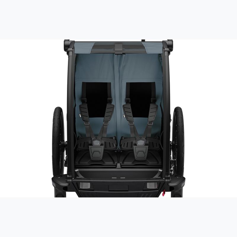 Rimorchio per bicicletta doppio Thule Chariot Cab ardesia scuro 5