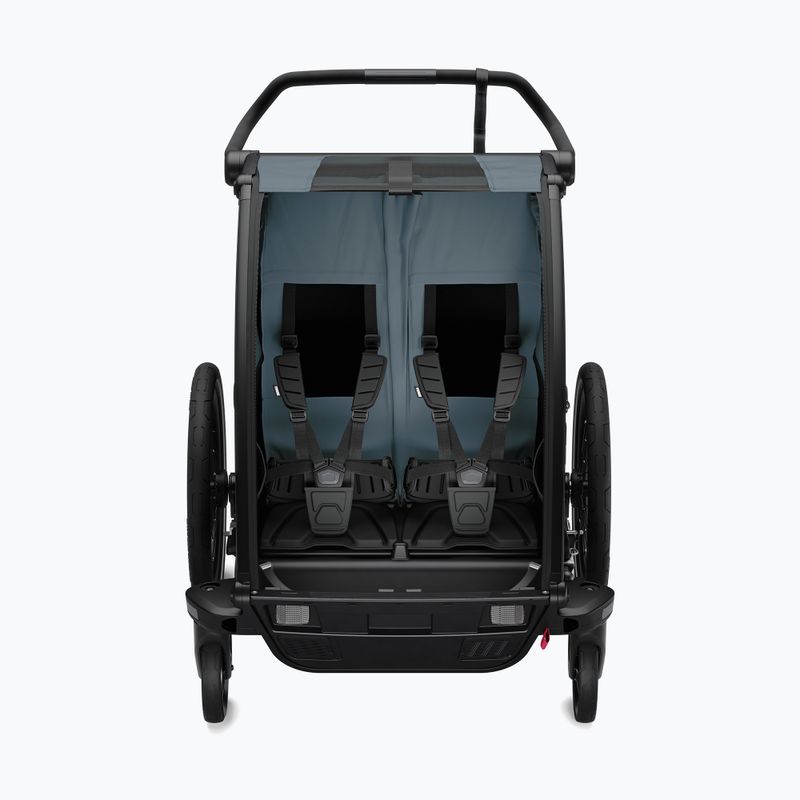 Rimorchio per bicicletta doppio Thule Chariot Cab ardesia scuro 8