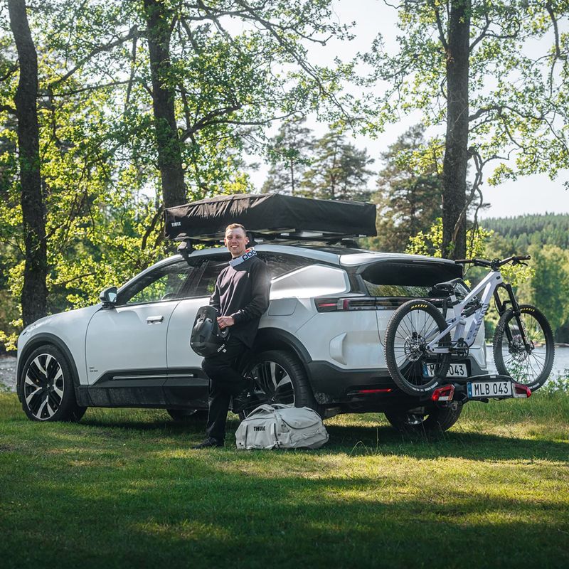 Portabici da gancio traino Thule VeloLite 2Bike black 8