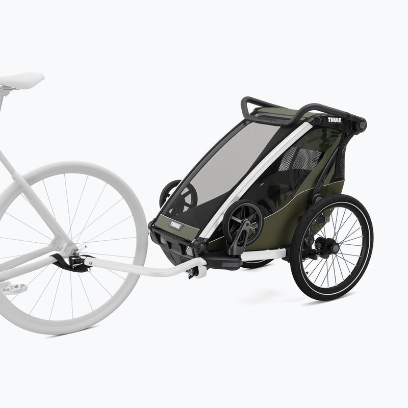 Carrello per bicicletta Thule Chariot Lite Single vintage green 3