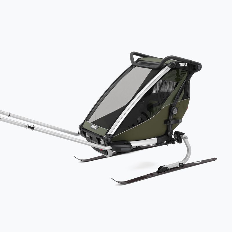 Carrello per bicicletta Thule Chariot Lite Single vintage green 6