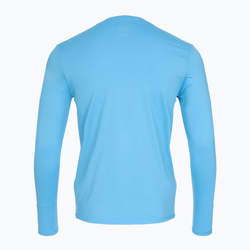 Quiksilver Heritage Heather Uomo manica lunga da bagno blu azzurro 2
