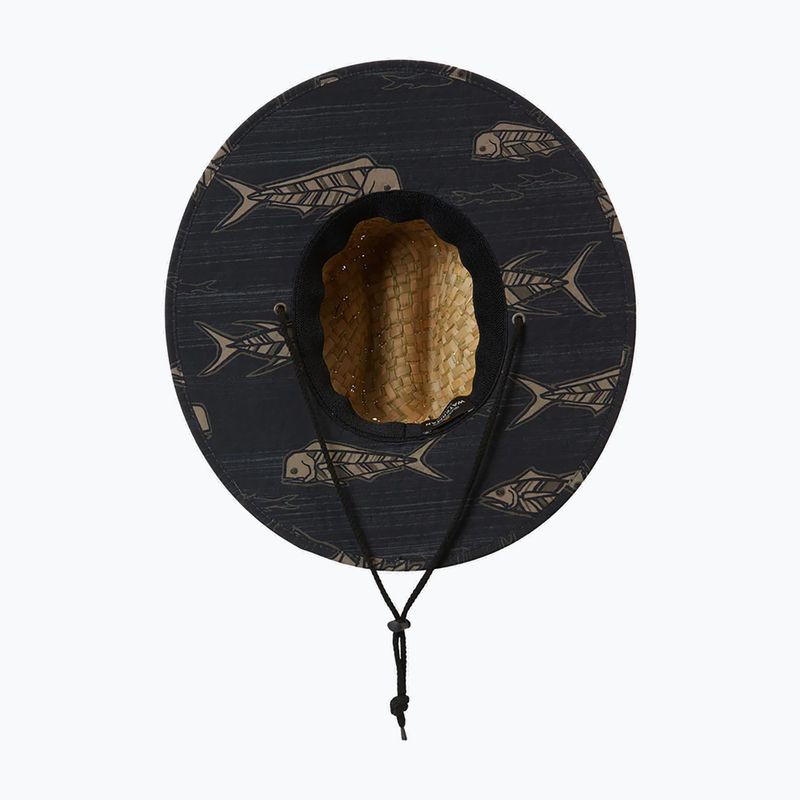 Cappello Quiksilver Waterman Outsider nero/jet nero da uomo 3