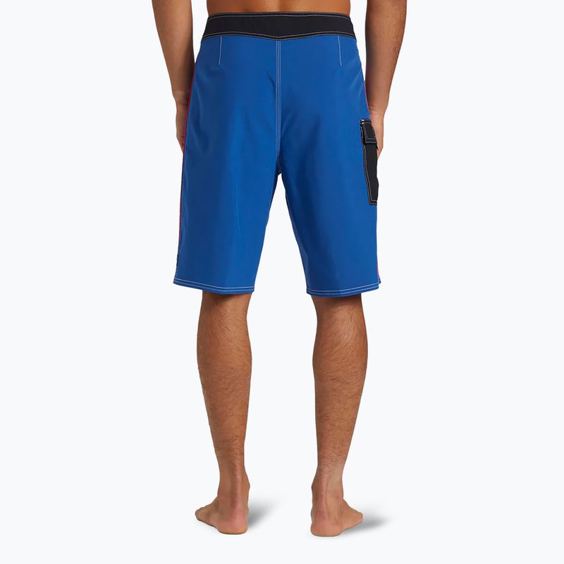 Pantaloncini da bagno Quiksilver Saturn Solid 21" Monaco Blue da uomo 3