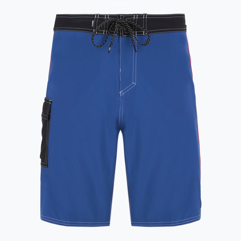 Pantaloncini da bagno Quiksilver Saturn Solid 21" Monaco Blue da uomo 6